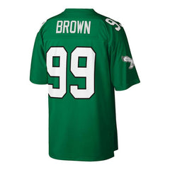 Philadelphia Eagles Mitchell & Ness Jerome Brown  Big & Tall 1990 Retired Player Replica Jersey
