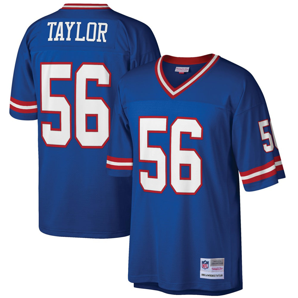 New York Giants Mitchell & Ness Lawrence Taylor  Big & Tall 1986 Retired Player Replica Jersey