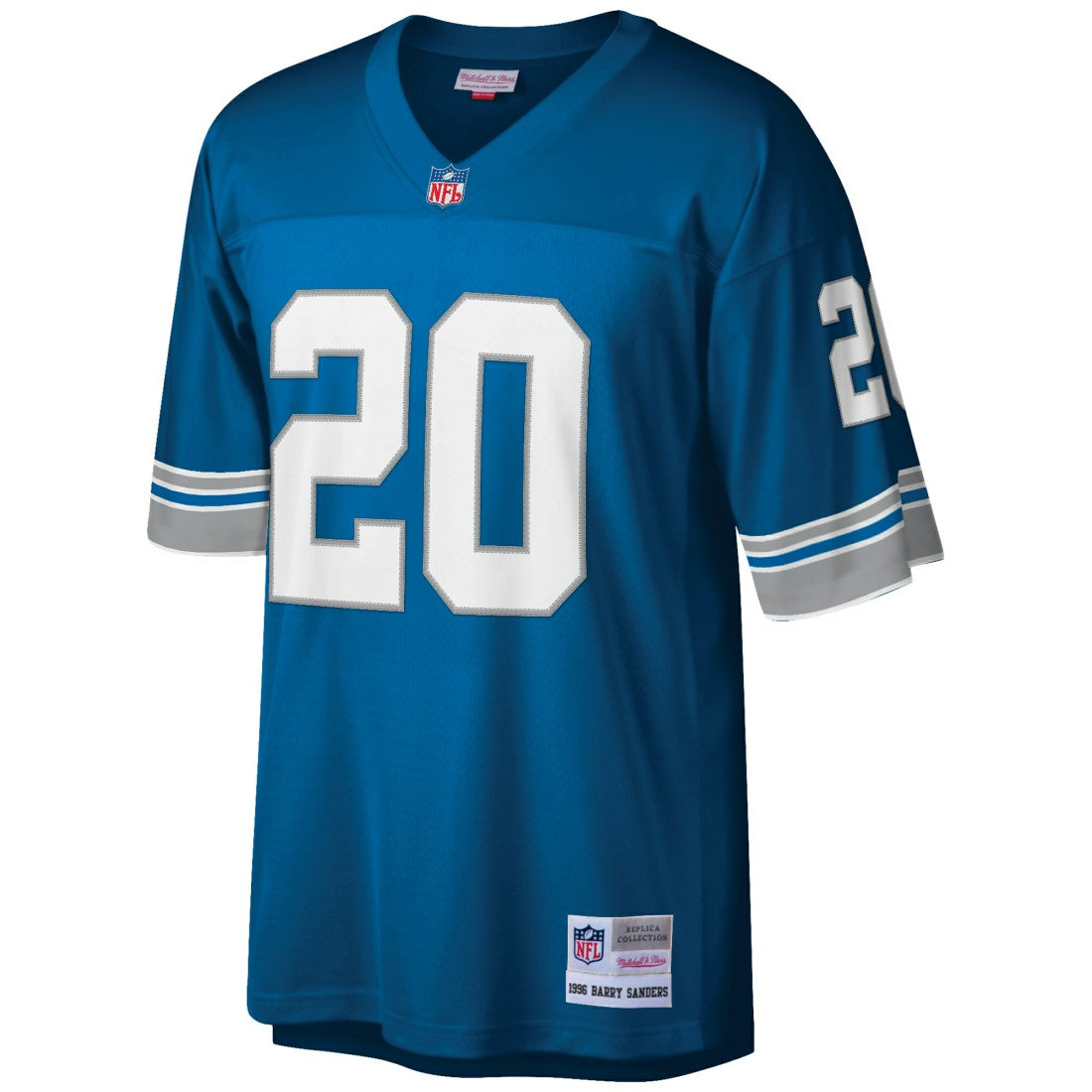 Detroit Lions Mitchell & Ness Barry Sanders  Big & Tall 1996 Retired Player Replica Jersey
