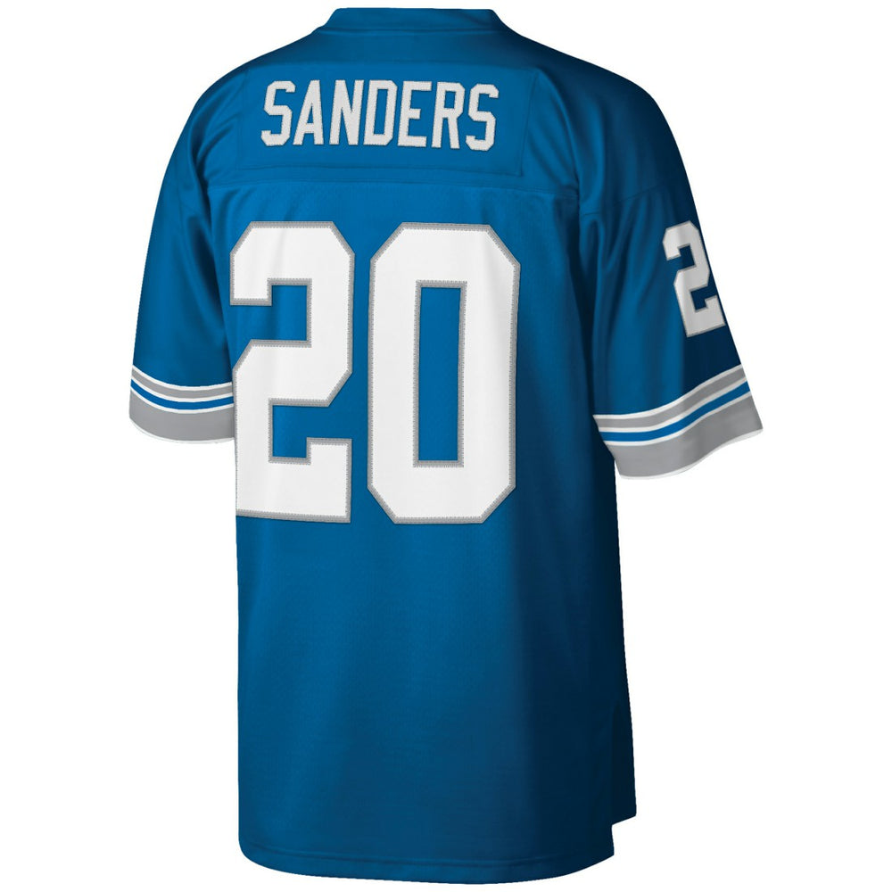 Detroit Lions Mitchell & Ness Barry Sanders  Big & Tall 1996 Retired Player Replica Jersey