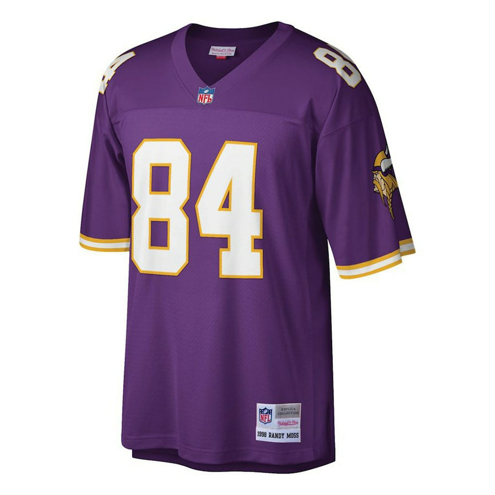 Minnesota Vikings Mitchell & Ness Randy Moss  Big & Tall 1998 Retired Player Replica Jersey