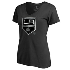 Los Angeles Kings Women's Core Smoke V-Neck T-Shirt On Sale