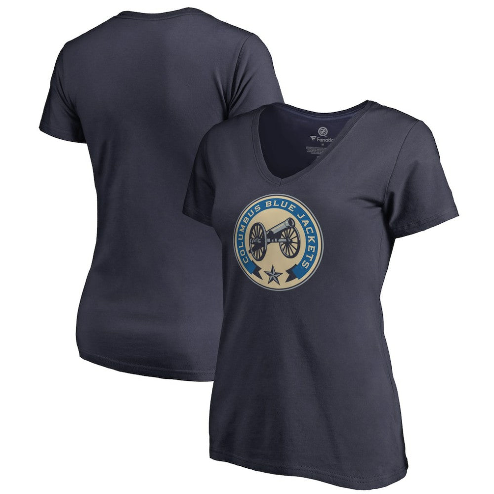 Columbus Blue Jackets Women's Team Alternate V-Neck T-Shirt Online