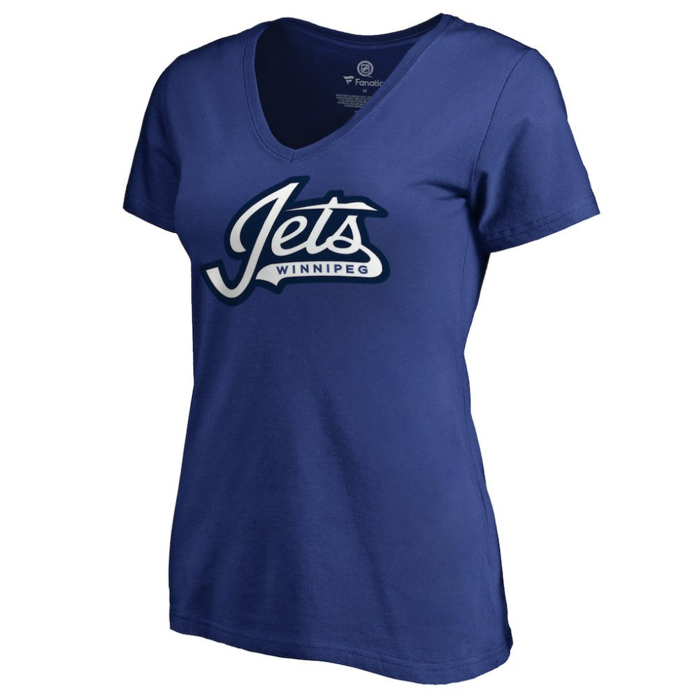 Winnipeg Jets Women's Team Alternate V-Neck T-Shirt Sale