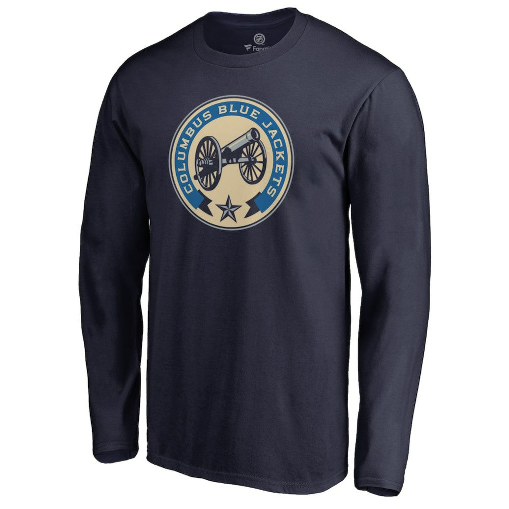 Columbus Blue Jackets Team Alternate Long Sleeve T-Shirt Sale