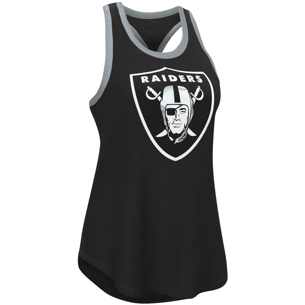 Las Vegas Raiders  G-III 4Her by Carl Banks Women's Tater Tank Top