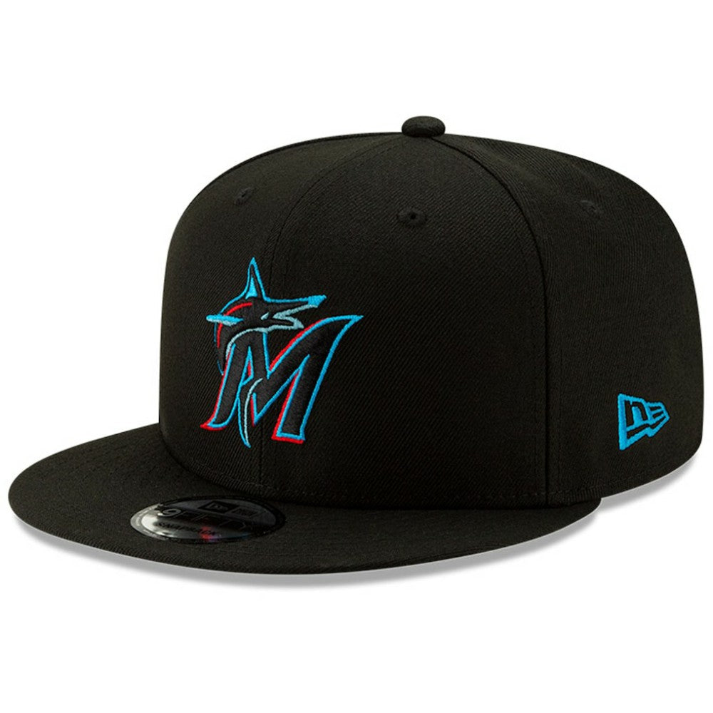 Miami Marlins New Era Team Color 9FIFTY Snapback Hat | MLB On Sale