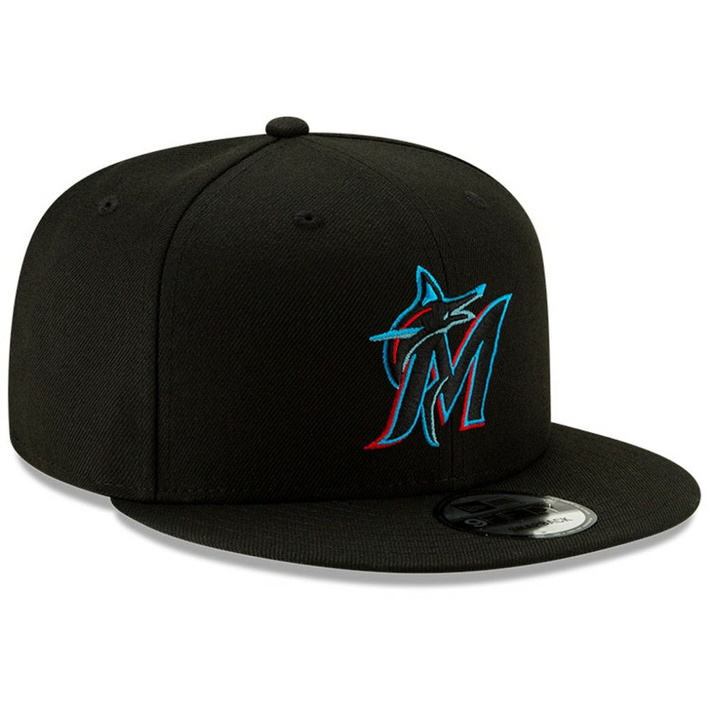 Miami Marlins New Era Team Color 9FIFTY Snapback Hat | MLB On Sale