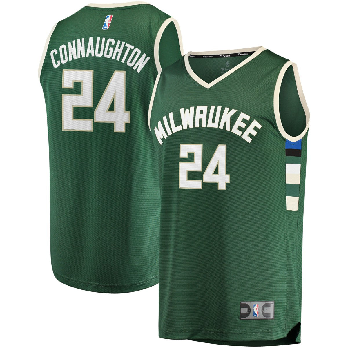Pat Connaughton Milwaukee Bucks Fast Break Replica Jersey Discount