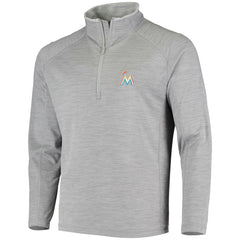 Miami Marlins Vineyard Vines Performance Sankaty Half-Zip Pullover Top | MLB US