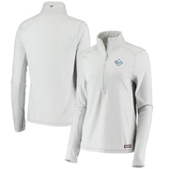 Tampa Bay Rays Vineyard Vines Women's Performance Grid Half-Zip Pullover Top | MLB Discount