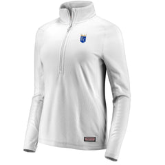 Kansas City Royals Vineyard Vines Women's Performance Grid Half-Zip Pullover Top | MLB Discount