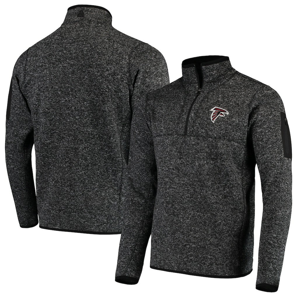 Atlanta Falcons  Antigua Fortune Quarter-Zip Pullover Jacket