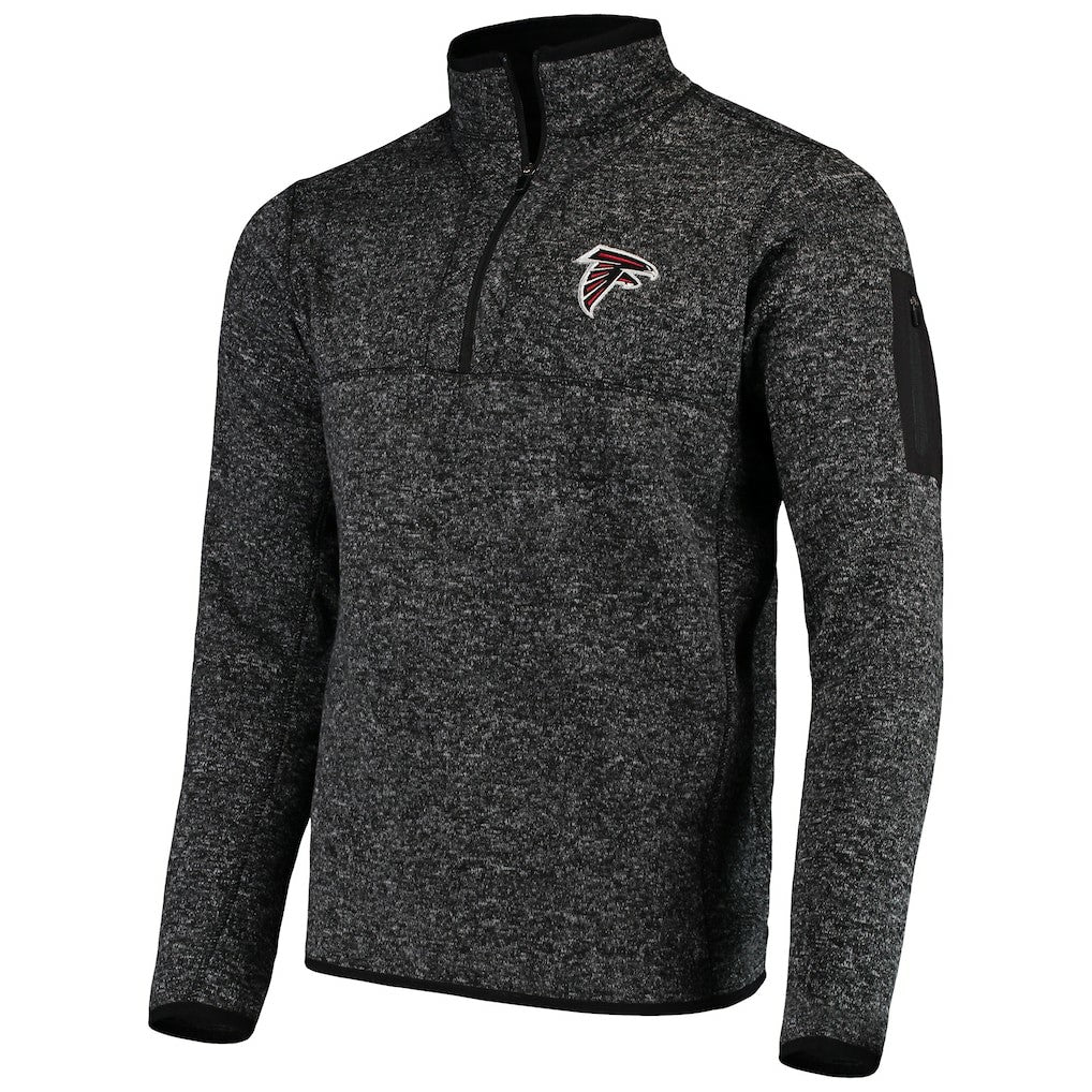 Atlanta Falcons  Antigua Fortune Quarter-Zip Pullover Jacket
