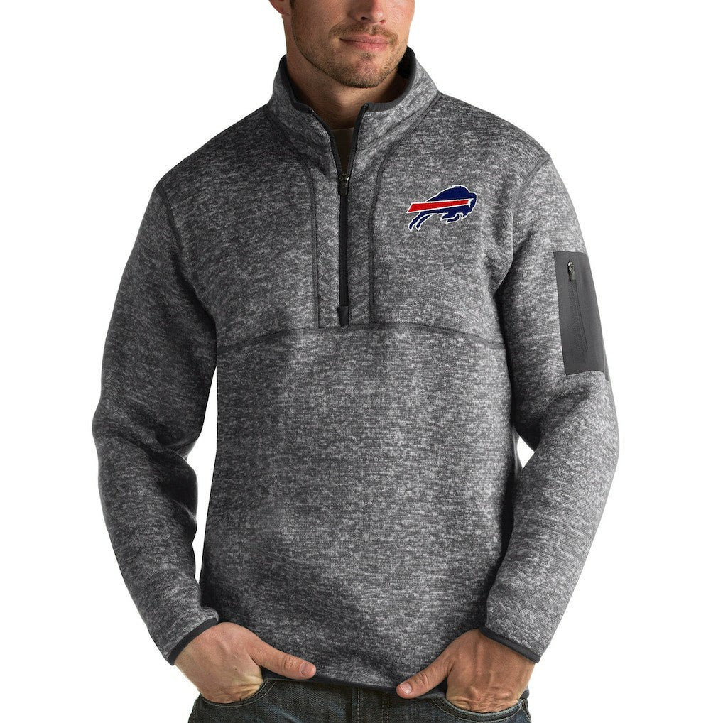 Buffalo Bills  Antigua Fortune Quarter-Zip Pullover Jacket