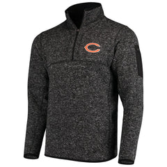 Chicago Bears  Antigua Fortune Quarter-Zip Pullover Jacket
