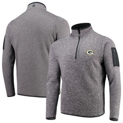 Green Bay Packers  Antigua Fortune Quarter-Zip Pullover Jacket