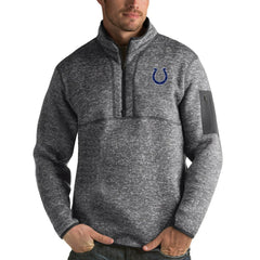 Indianapolis Colts  Antigua Fortune Quarter-Zip Pullover Jacket