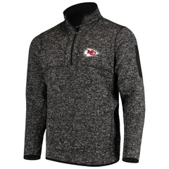 Kansas City Chiefs  Antigua Fortune Quarter-Zip Pullover Jacket