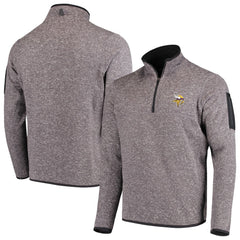 Minnesota Vikings  Antigua Fortune Quarter-Zip Pullover Jacket