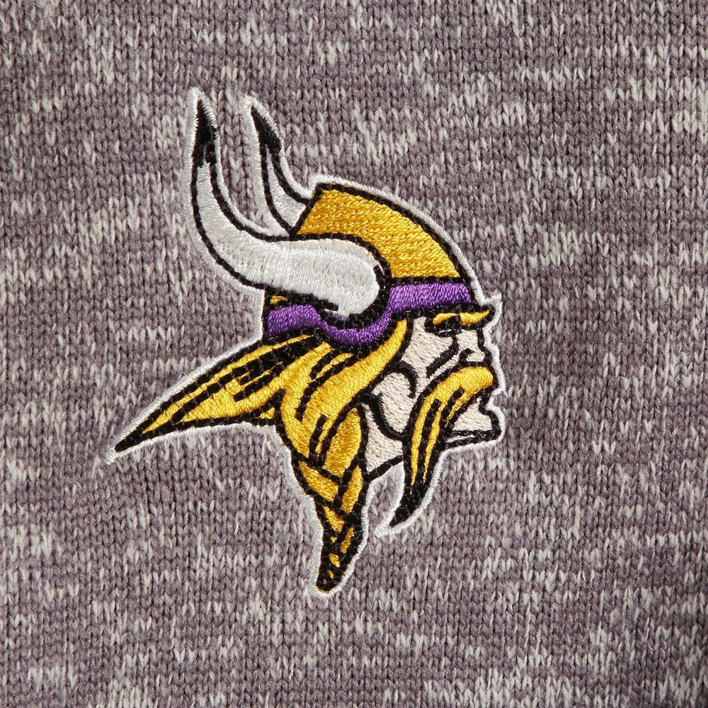 Minnesota Vikings  Antigua Fortune Quarter-Zip Pullover Jacket