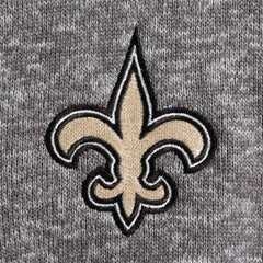 New Orleans Saints  Antigua Fortune Quarter-Zip Pullover Jacket