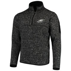 Philadelphia Eagles  Antigua Fortune Quarter-Zip Pullover Jacket
