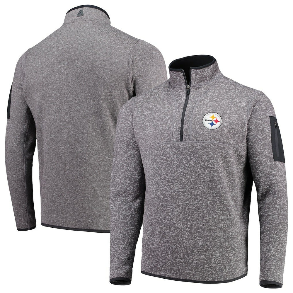 Pittsburgh Steelers  Antigua Fortune Quarter-Zip Pullover Jacket