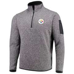 Pittsburgh Steelers  Antigua Fortune Quarter-Zip Pullover Jacket