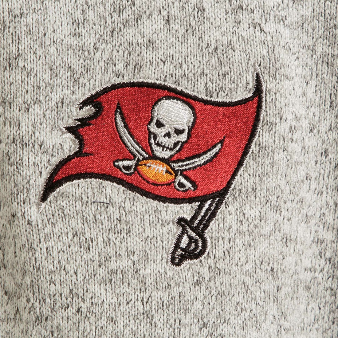Tampa Bay Buccaneers  Antigua Fortune Quarter-Zip Pullover Jacket