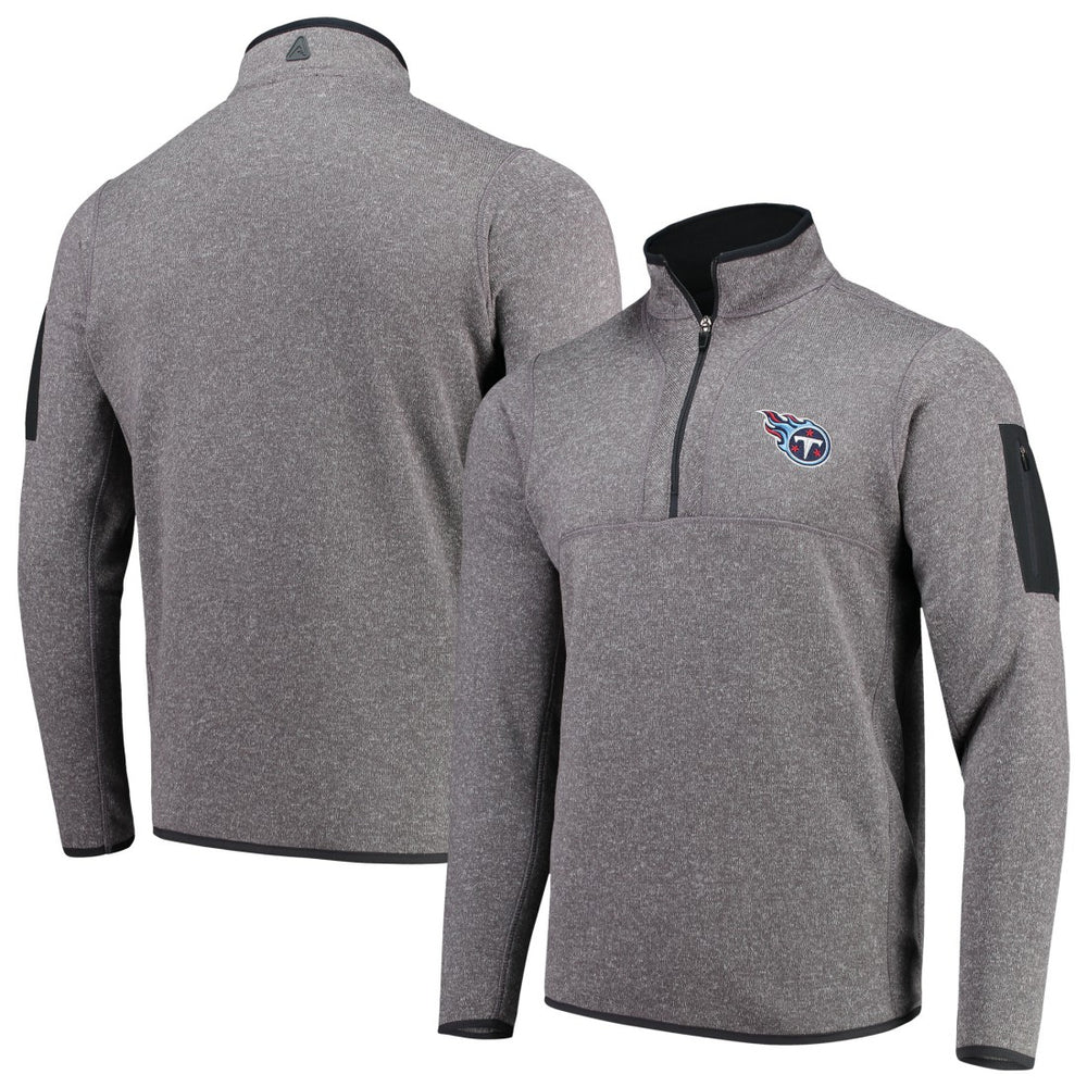 Tennessee Titans  Antigua Fortune Quarter-Zip Pullover Jacket