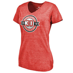 Martin Brodeur New Jersey Devils Fanatics Women's Hall of Fame V-Neck Tri-Blend T-Shirt Online