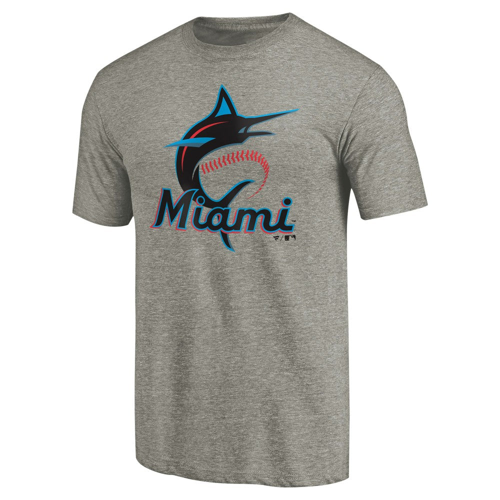 Miami Marlins Primary Logo T-Shirt | MLB Outlet