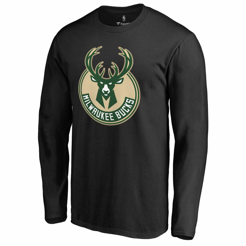 Giannis Antetokounmpo Milwaukee Bucks Team Backer Name & Number Long Sleeve T-Shirt For Sale