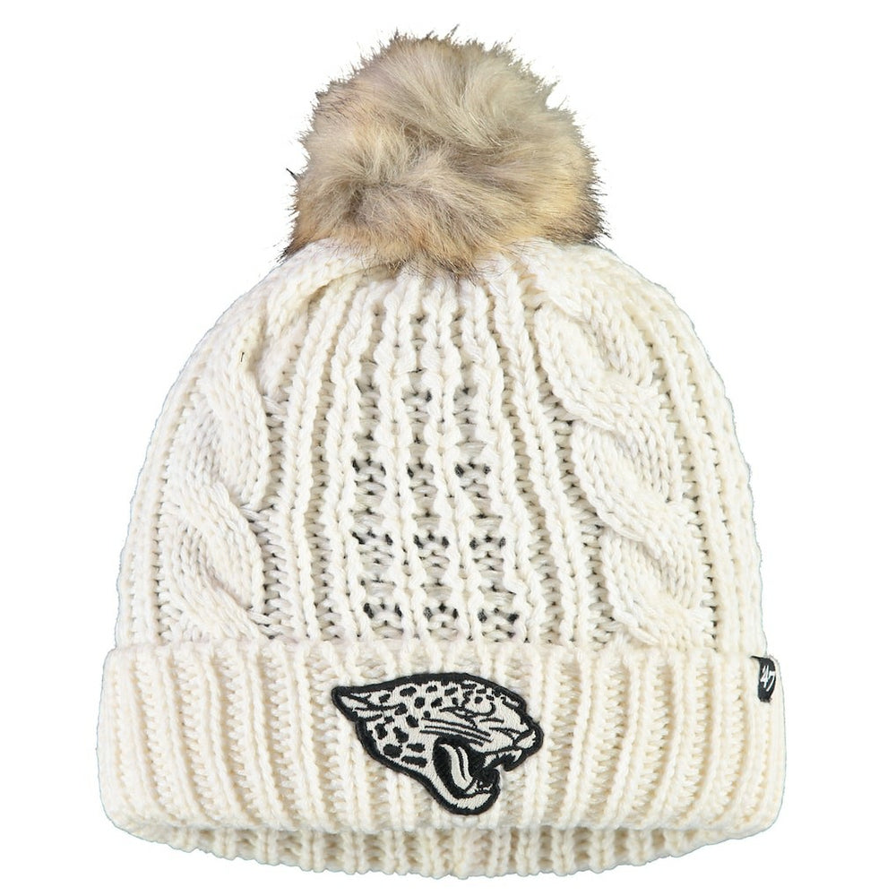 Jacksonville Jaguars 47 brand '47 Women's Meeko Cuffed Knit Hat With Pom