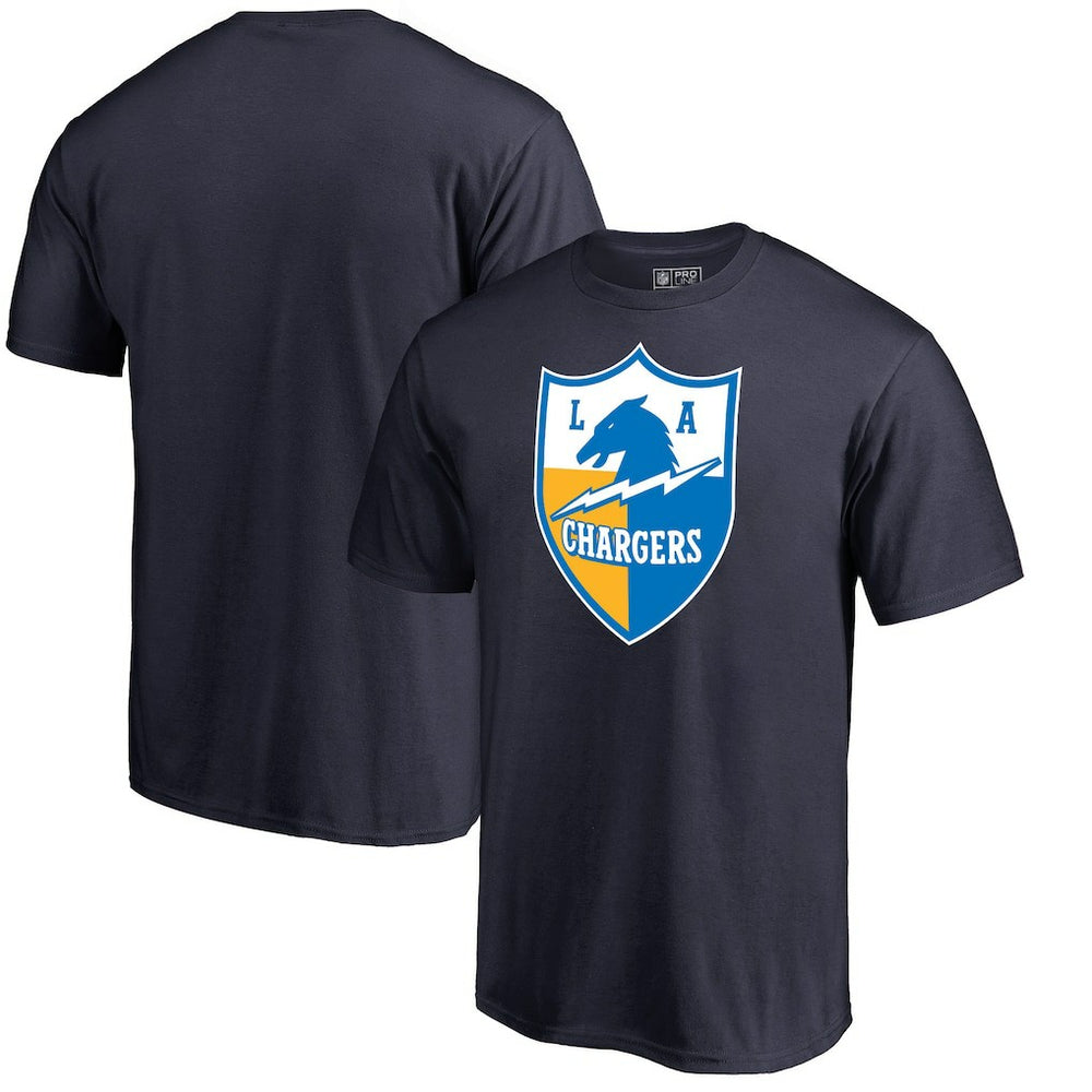 Los Angeles Chargers  Vintage Shield Logo T-Shirt