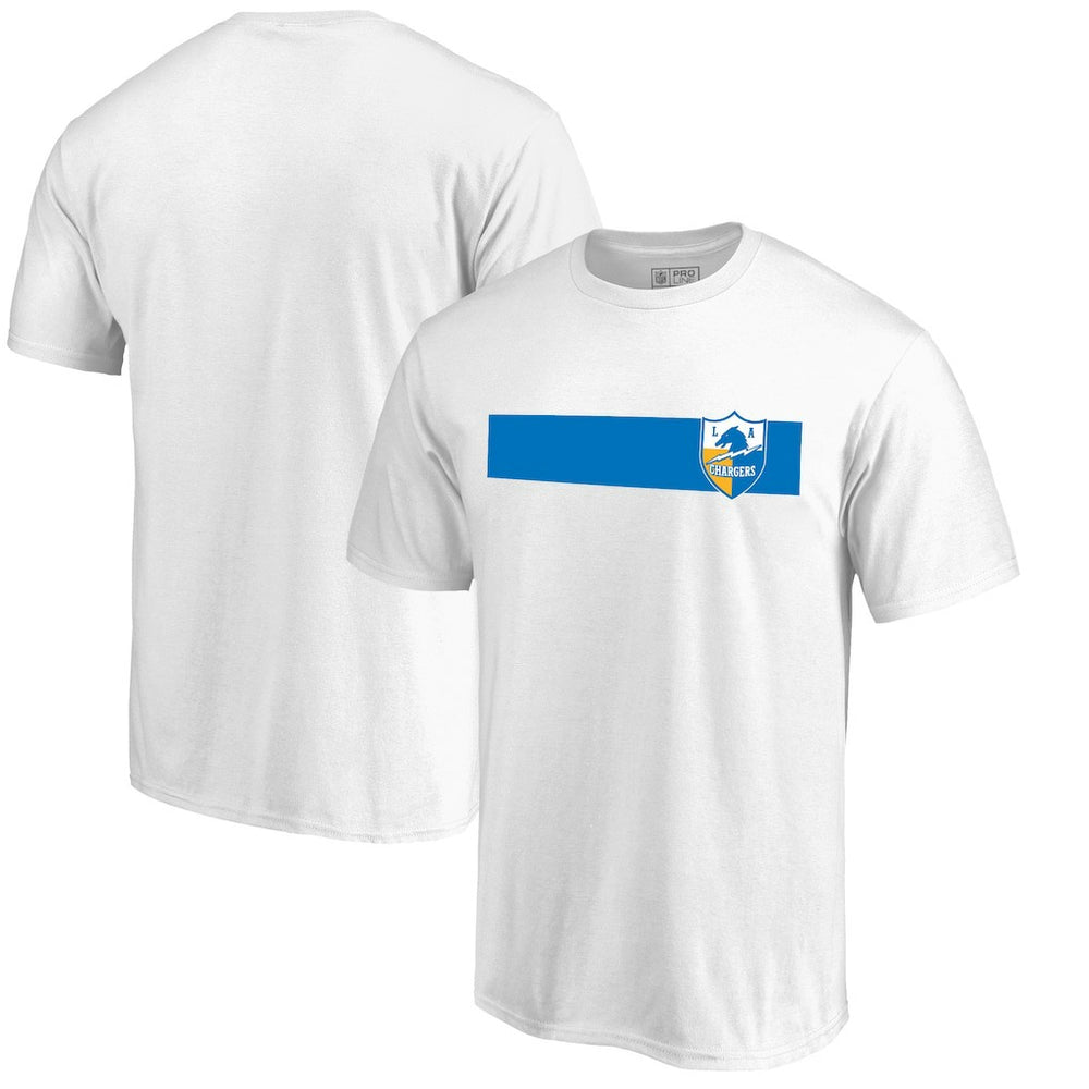Los Angeles Chargers  Vintage Rugby Stripe T-Shirt