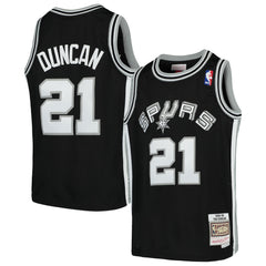 Tim Duncan San Antonio Spurs Youth Swingman Throwback Jersey Outlet