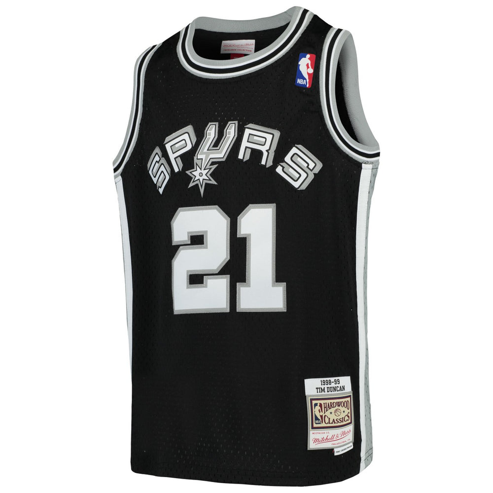 Tim Duncan San Antonio Spurs Youth Swingman Throwback Jersey Outlet