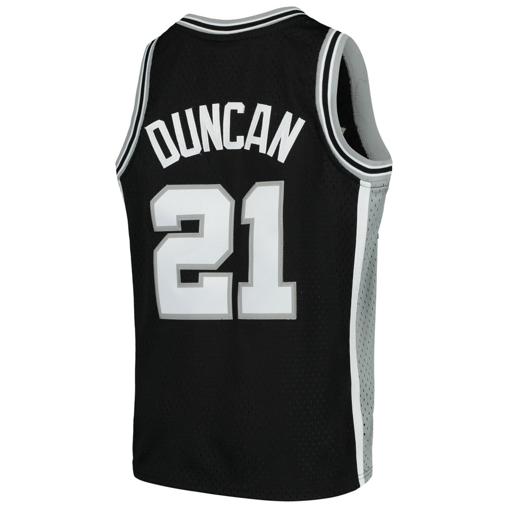 Tim Duncan San Antonio Spurs Youth Swingman Throwback Jersey Outlet