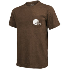 Cleveland Browns  Majestic Threads Tri-Blend Pocket T-Shirt