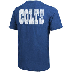 Indianapolis Colts  Majestic Threads Tri-Blend Pocket T-Shirt