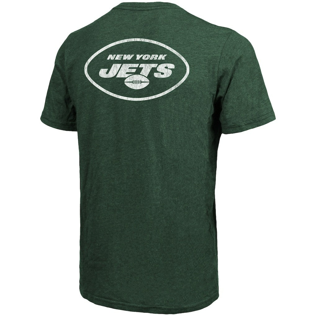 New York Jets  Majestic Threads Tri-Blend Pocket T-Shirt