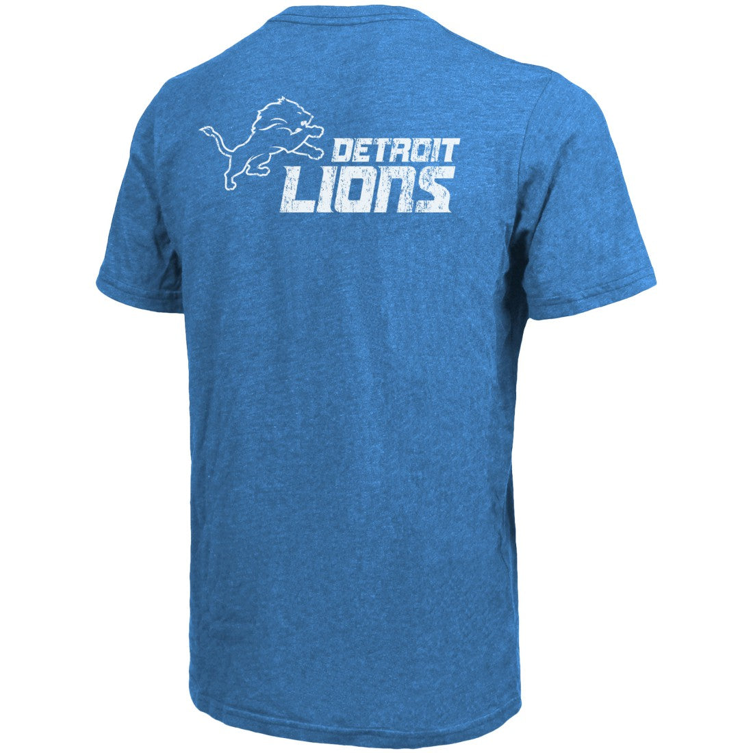 Detroit Lions  Majestic Threads Tri-Blend Pocket T-Shirt