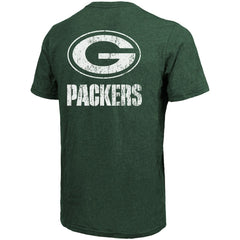 Green Bay Packers  Majestic Threads Tri-Blend Pocket T-Shirt