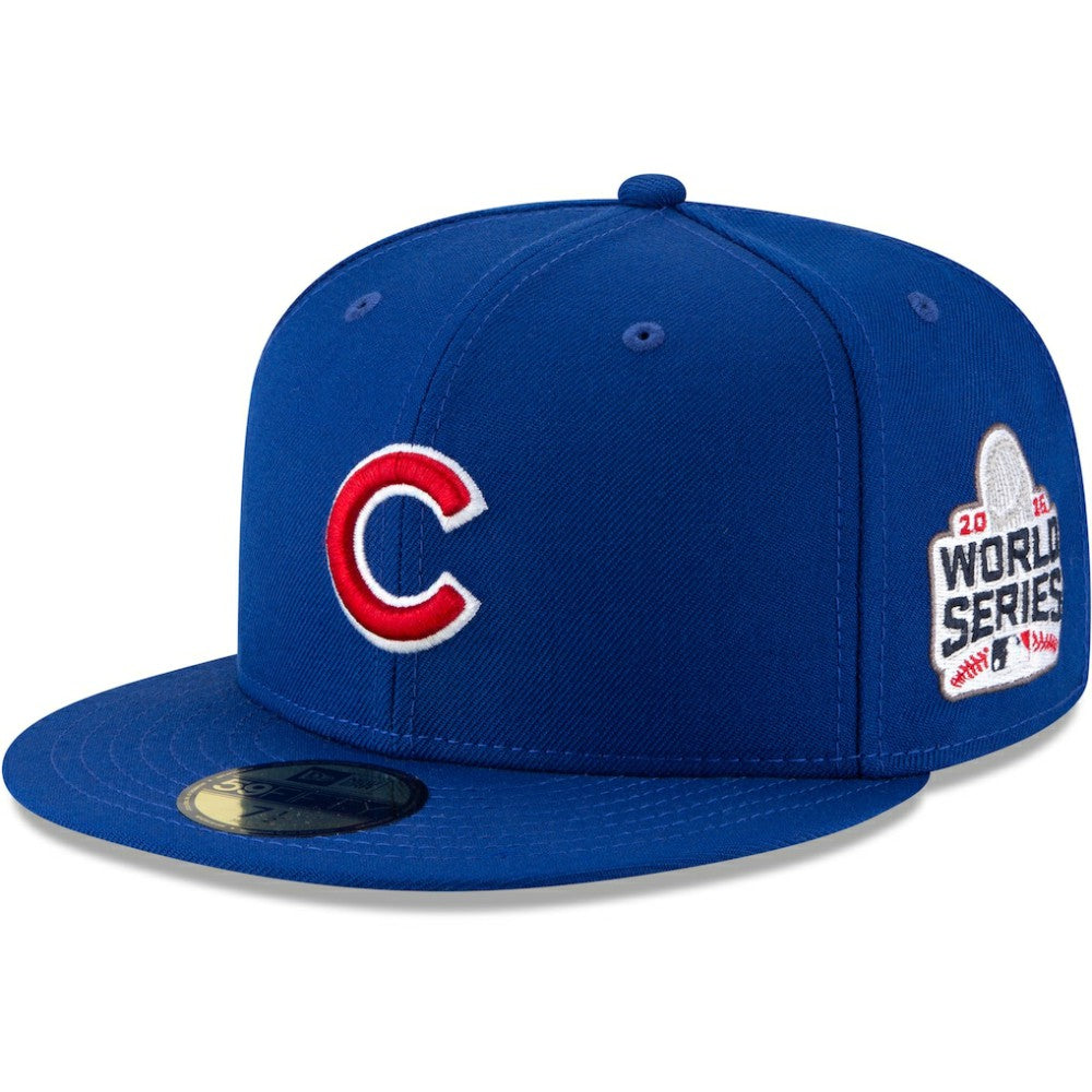 Chicago Cubs New Era 2016 World Series Wool 59FIFTY Fitted Hat | MLB New