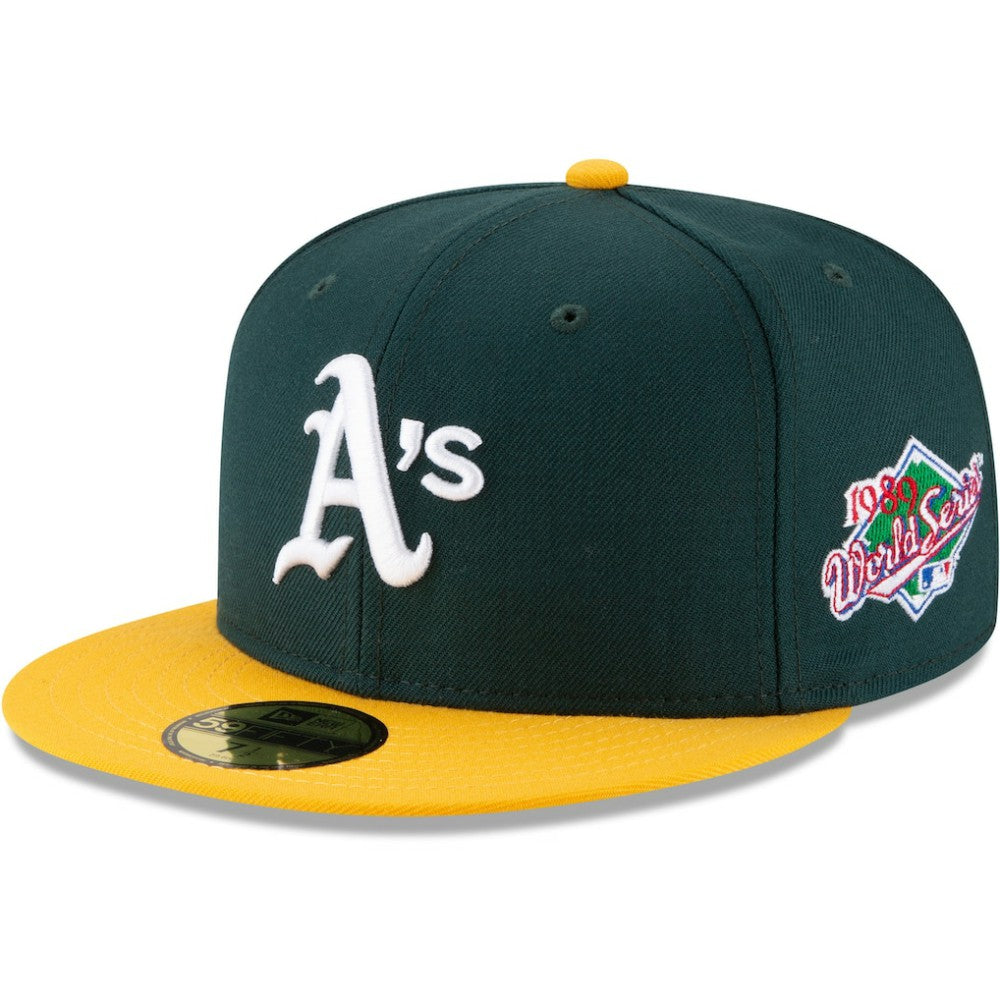 Athletics New Era 1989 World Series Wool 59FIFTY Fitted Hat | MLB Discount