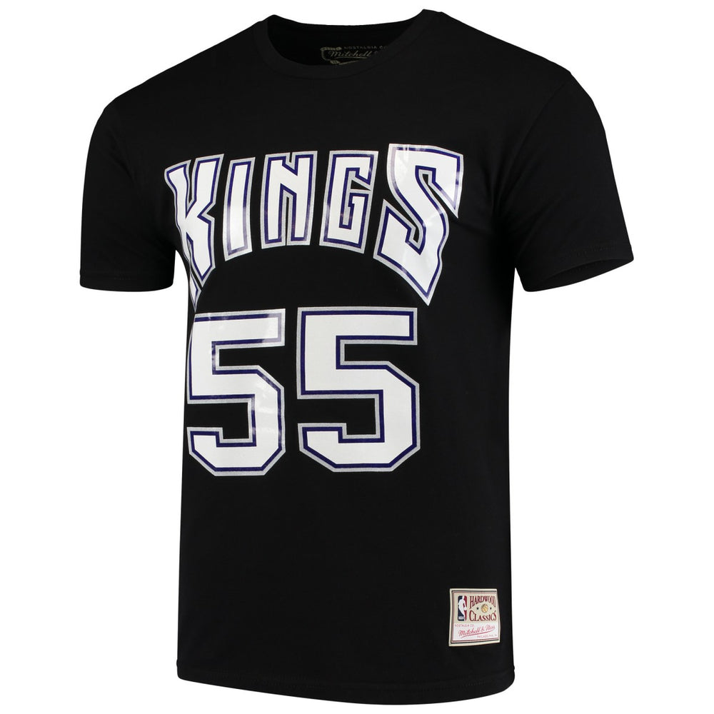 Jason Williams Sacramento Kings Hardwood Classics Team Name & Number T-Shirt For Sale