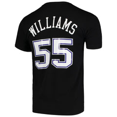 Jason Williams Sacramento Kings Hardwood Classics Team Name & Number T-Shirt For Sale