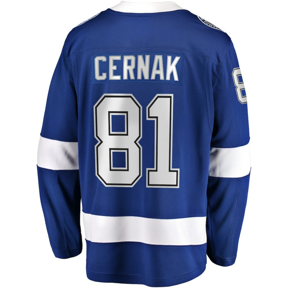 Erik Cernak Tampa Bay Lightning Fanatics Home Breakaway Player Jersey Outlet